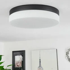 hofstein Plafonnier Valpedre Noir, 3 lumières