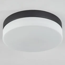 hofstein Plafonnier Valpedre Noir, 2 lumières