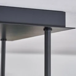 hofstein Plafonnier - Verre 10 cm, 12 cm, 15 cm Chehalis Fumé, 5 lumières