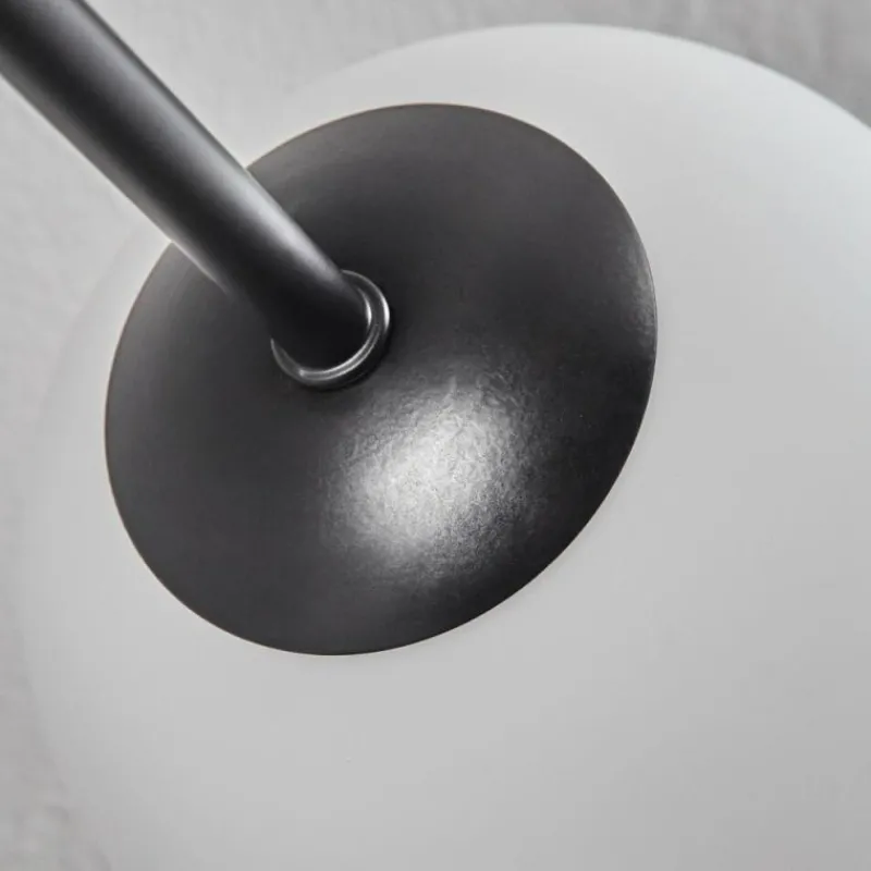 hofstein Plafonnier - Verre 12 cm, 15 cm Chehalis Blanc, 6 lumières