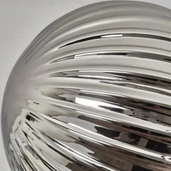 hofstein Plafonnier - Verre 12 cm, 15 cm Chehalis Fumé, 6 lumières