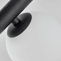 hofstein Plafonnier - Verre 10 cm, 12 cm, 15 cm Chehalis Blanc, 10 lumières