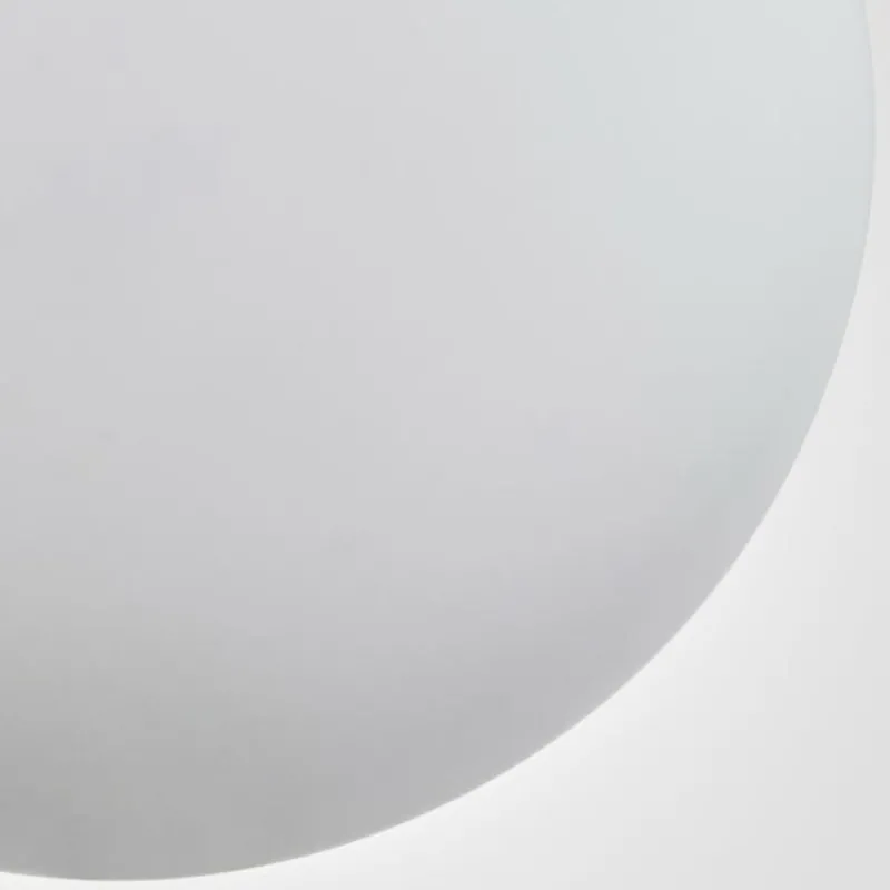 hofstein Plafonnier - Verre 10 cm, 12 cm, 15 cm Chehalis Blanc, 8 lumières