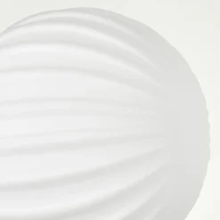 Lampes À Boules-hofstein Plafonnier - Verre 10 cm, 12 cm, 15 cm Chehalis Blanc, 8 lumières