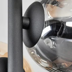 hofstein Plafonnier - Verre 10 cm, 12 cm Chehalis Ambre, Clair, Fumé, 4 lumières