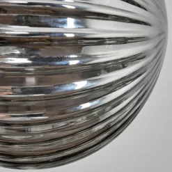 Lampes Dorées-hofstein Plafonnier - Verre 12 cm, 15 cm Chehalis Or, Noir, 8 lumières