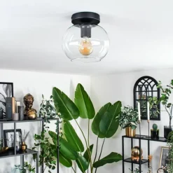 hofstein Plafonnier - Verre 20 cm Apedo Clair, 1 lumière