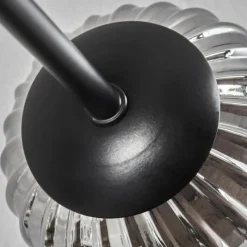 hofstein Plafonnier - Verre 10 cm Chehalis Fumé, 6 lumières