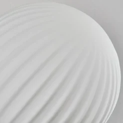 hofstein Plafonnier - Verre 15 cm Chehalis Blanc, 6 lumières