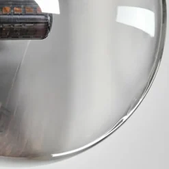 hofstein Plafonnier - Verre 12 cm Chehalis Clair, Fumé, 8 lumières