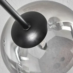 hofstein Plafonnier - Verre 15 cm Chehalis Clair, Fumé, 6 lumières