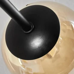 hofstein Plafonnier - Verre 10 cm Chehalis Ambre, 6 lumières