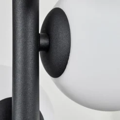 hofstein Plafonnier - Verre 10 cm Chehalis Blanc, 8 lumières