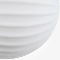 hofstein Plafonnier - Verre 12 cm Chehalis Blanc, 4 lumières