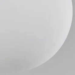 hofstein Plafonnier - Verre 15 cm Chehalis Blanc, 4 lumières