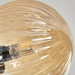 hofstein Plafonnier - Verre 12 cm, 15cm Chehalis Fumé, 6 lumières