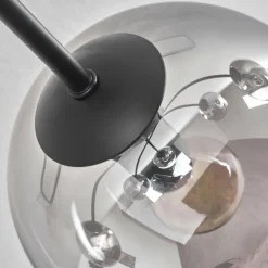 hofstein Plafonnier - Verre 15 cm Gastor Ambre, Clair, Fumé, 6 lumières