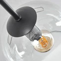 hofstein Plafonnier - Verre 15 cm Koyoto Clair, 6 lumières