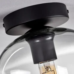 hofstein Plafonnier - Verre Apedo Clair, 1 lumière