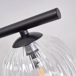 hofstein Plafonnier - Verre Chehalis Clair, 5 lumières