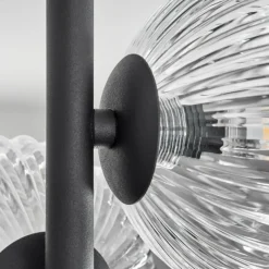 hofstein Plafonnier - Verre Chehalis Clair, 4 lumières