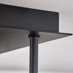 hofstein Plafonnier - Verre Chehalis Clair, 5 lumières