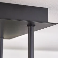 hofstein Plafonnier - Verre Chehalis Ambre, 5 lumières