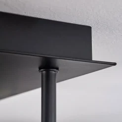 Suspension Verre Fumé-hofstein Plafonnier - Verre Chehalis Clair, Fumé, 5 lumières