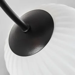 hofstein Plafonnier - Verre Chehalis Noir, 6 lumières