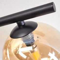 hofstein Plafonnier - Verre Chehalis Ambre, 4 lumières