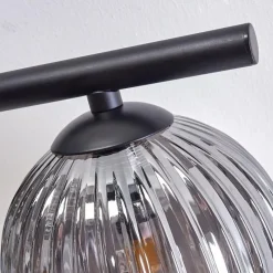 hofstein Plafonnier - Verre Chehalis Fumé, 4 lumières