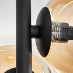 hofstein Plafonnier - Verre Chehalis Fumé, 4 lumières