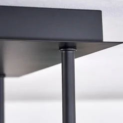 Lampes Dorées-hofstein Plafonnier - Verre Chehalis Or, Noir, 5 lumières