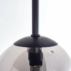 hofstein Plafonnier - Verre Chehalis Fumé, 5 lumières