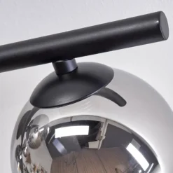 hofstein Plafonnier - Verre Chehalis Clair, Fumé, 4 lumières