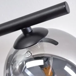 hofstein Plafonnier - Verre Chehalis Clair, Fumé, 4 lumières