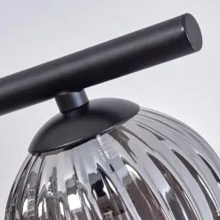 hofstein Plafonnier - Verre Chehalis Fumé, 5 lumières