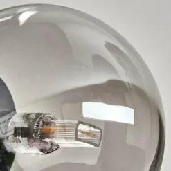 hofstein Plafonnier - Verre Chehalis Ambre, Fumé, 6 lumières