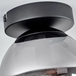 hofstein Plafonnier - Verre Gastor Fumé, 1 lumière