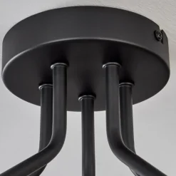 hofstein Plafonnier - Verre Gastor Clair, 5 lumières