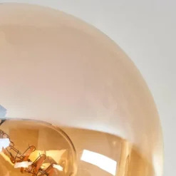 hofstein Plafonnier - Verre Gastor Ambre, 3 lumières