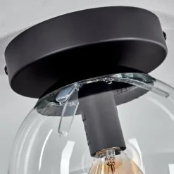 hofstein Plafonnier - Verre Gastor Clair, 1 lumière