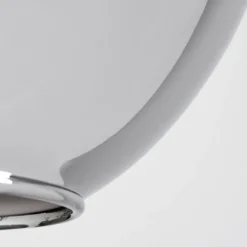 hofstein Plafonnier - Verre Koyoto Écru, Noir, 3 lumières