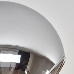 hofstein Plafonnier - Verre Koyoto Chrome, Fumé, 5 lumières