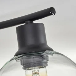 hofstein Plafonnier - Verre Koyoto Clair, 4 lumières