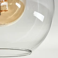 hofstein Plafonnier - Verre Koyoto Clair, 4 lumières