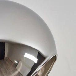 hofstein Plafonnier - Verre Koyoto Chrome, Fumé, 3 lumières