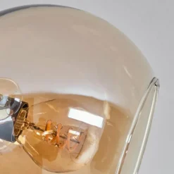 hofstein Plafonnier - Verre Koyoto Ambre, 7 lumières