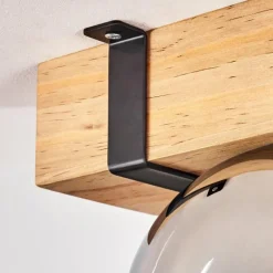 Suspension Verre Fumé-hofstein Plafonnier - Verre Montgomery Écru, Noir, 5 lumières