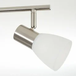 hofstein Plafonnier Villaseca LED Nickel mat, 6 lumières